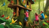 Spieltürme und Naturerlebnis: Beobachten von Vögeln und Tieren