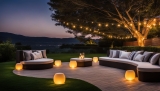 Stimmungslichter für Gartenmöbel