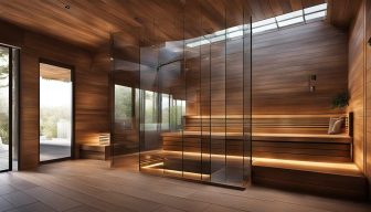 Systemsaunen aus Glas: Modernes und transparentes Erscheinungsbild