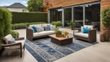 Terrassenbereiche mit Teppichen verschönern