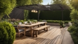 Terrassendielen und Pergolen: Schatten und Sichtschutz