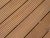 WOODTEX Terrassendiele Bangkirai *Standard Qualität* – Stärke/Breite 21 x145 mm, Länge 4,27 m, fein geriffelt, Pinhole