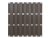 Belladoor WPC Sichtschutzzaun Bicolor – Braun mit Aluminium Querriegeln – BxH: 180×180 cm, Braun mit Aluminium Querriegeln, Fertigzaun