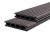 KOVALEX Terrassendiele WPC graubraun gebürstet deutsche Herstellung – Stärke/Breite 26×145 mm, Länge 4 m, fein geriffelt / grob geriffelt,