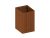TraumGarten Mülltonnenbox Box Grundverkleidung Hartholz – BxTxH: 69x85x118 cm, 18 mm gehobelt