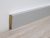 PROFI Sockelleiste Grau Dekor (MDF-Kern) – BxH: 16×58 mm, 250 cm lang, Cliptechnik, Kabelführung möglich, Leistenclips als Zubehör erhältlich